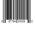 Barcode Image for UPC code 067794000050