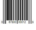 Barcode Image for UPC code 067800000128