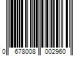 Barcode Image for UPC code 0678008002960