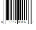 Barcode Image for UPC code 067817000067