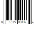 Barcode Image for UPC code 067827000064