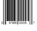 Barcode Image for UPC code 067865000057