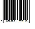 Barcode Image for UPC code 0678885070113. Product Name: BEHR ULTRA 5 gal. Ultra Pure White Extra Durable Eggshell Enamel Interior Paint & Primer