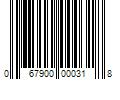 Barcode Image for UPC code 067900000318