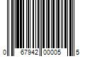 Barcode Image for UPC code 067942000055