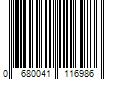 Barcode Image for UPC code 0680041116986