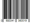 Barcode Image for UPC code 0680341060019