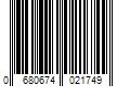 Barcode Image for UPC code 0680674021749