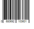 Barcode Image for UPC code 0680692103601