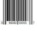 Barcode Image for UPC code 068080000037