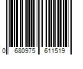 Barcode Image for UPC code 0680975611519