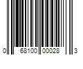 Barcode Image for UPC code 068100000283