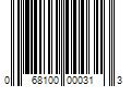 Barcode Image for UPC code 068100000313