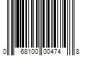 Barcode Image for UPC code 068100004748