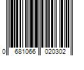 Barcode Image for UPC code 0681066020302