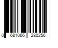 Barcode Image for UPC code 0681066280256