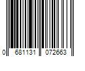 Barcode Image for UPC code 0681131072663