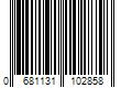 Barcode Image for UPC code 0681131102858