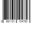 Barcode Image for UPC code 0681131104753