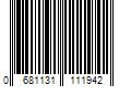 Barcode Image for UPC code 0681131111942