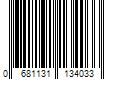 Barcode Image for UPC code 0681131134033