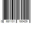 Barcode Image for UPC code 0681131180429