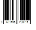 Barcode Image for UPC code 0681131200011