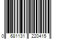 Barcode Image for UPC code 0681131220415