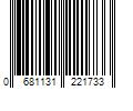 Barcode Image for UPC code 0681131221733