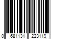 Barcode Image for UPC code 0681131223119