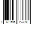 Barcode Image for UPC code 0681131224338