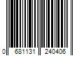 Barcode Image for UPC code 0681131240406