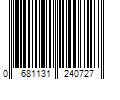 Barcode Image for UPC code 0681131240727