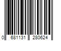 Barcode Image for UPC code 0681131280624