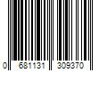 Barcode Image for UPC code 0681131309370