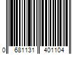 Barcode Image for UPC code 0681131401104