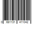 Barcode Image for UPC code 0681131411042