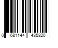 Barcode Image for UPC code 0681144435820