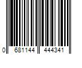 Barcode Image for UPC code 0681144444341