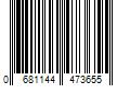 Barcode Image for UPC code 0681144473655