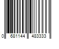 Barcode Image for UPC code 0681144483333