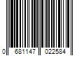 Barcode Image for UPC code 0681147022584