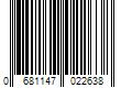 Barcode Image for UPC code 0681147022638