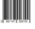 Barcode Image for UPC code 0681147026100