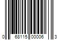 Barcode Image for UPC code 068115000063