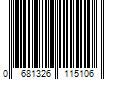 Barcode Image for UPC code 0681326115106