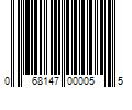 Barcode Image for UPC code 068147000055