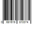 Barcode Image for UPC code 0681619810374