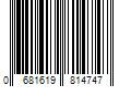 Barcode Image for UPC code 0681619814747