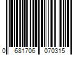 Barcode Image for UPC code 0681706070315